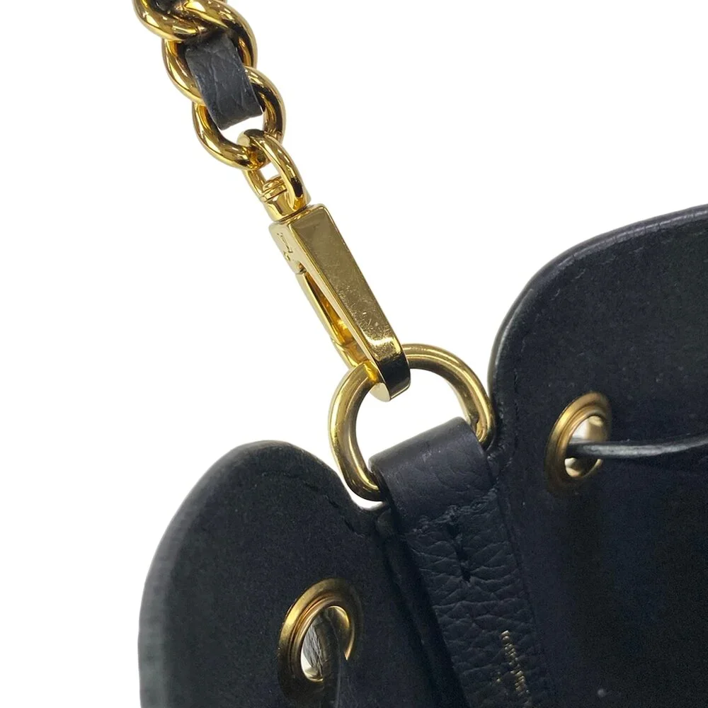 Louis Vuitton Pico Bella Mahina Handbag M82744 Noir Gold - Picture 15 of 16